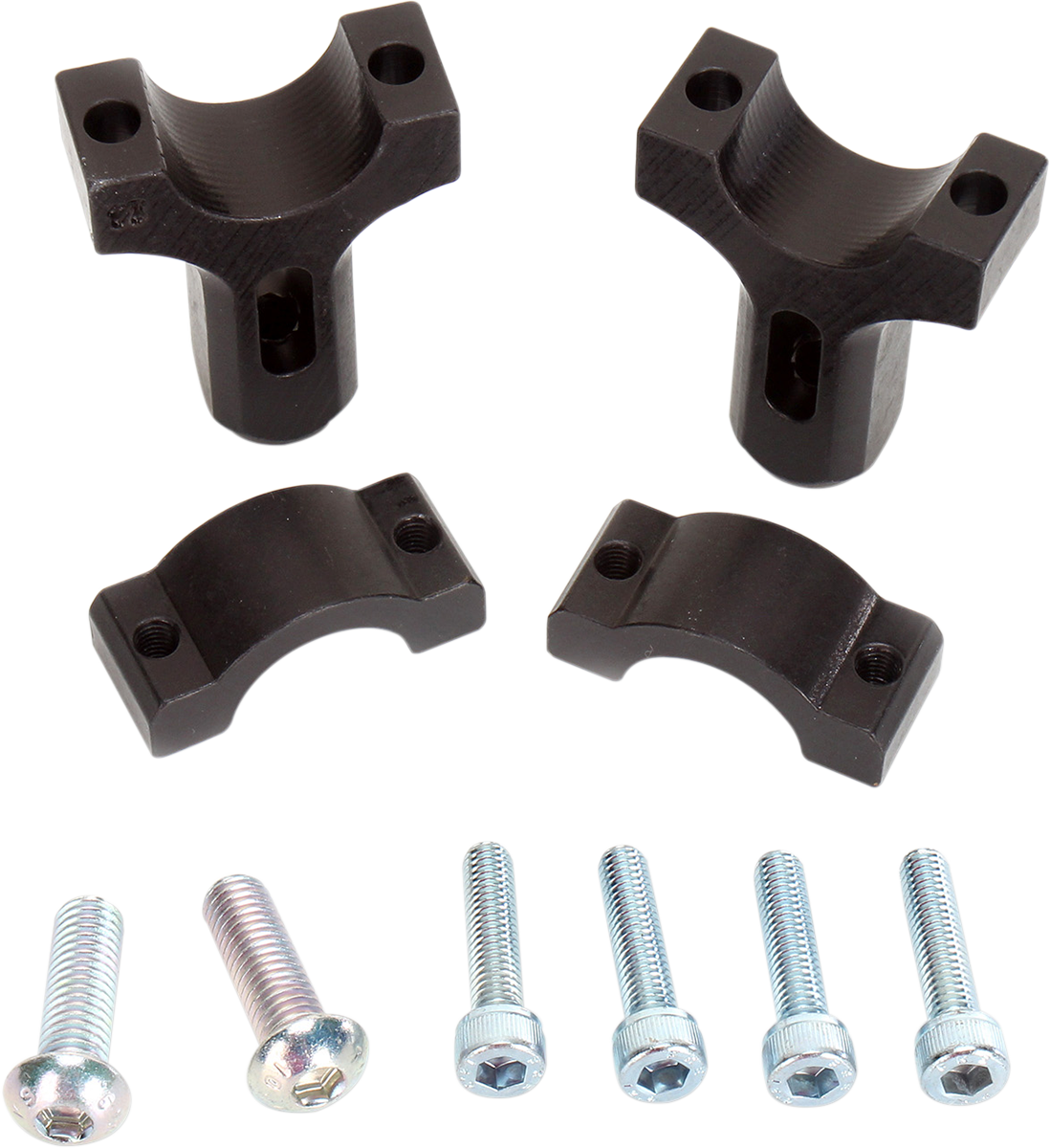 1-1/8\" Mount Clamps for Aluminum Handguards - Black