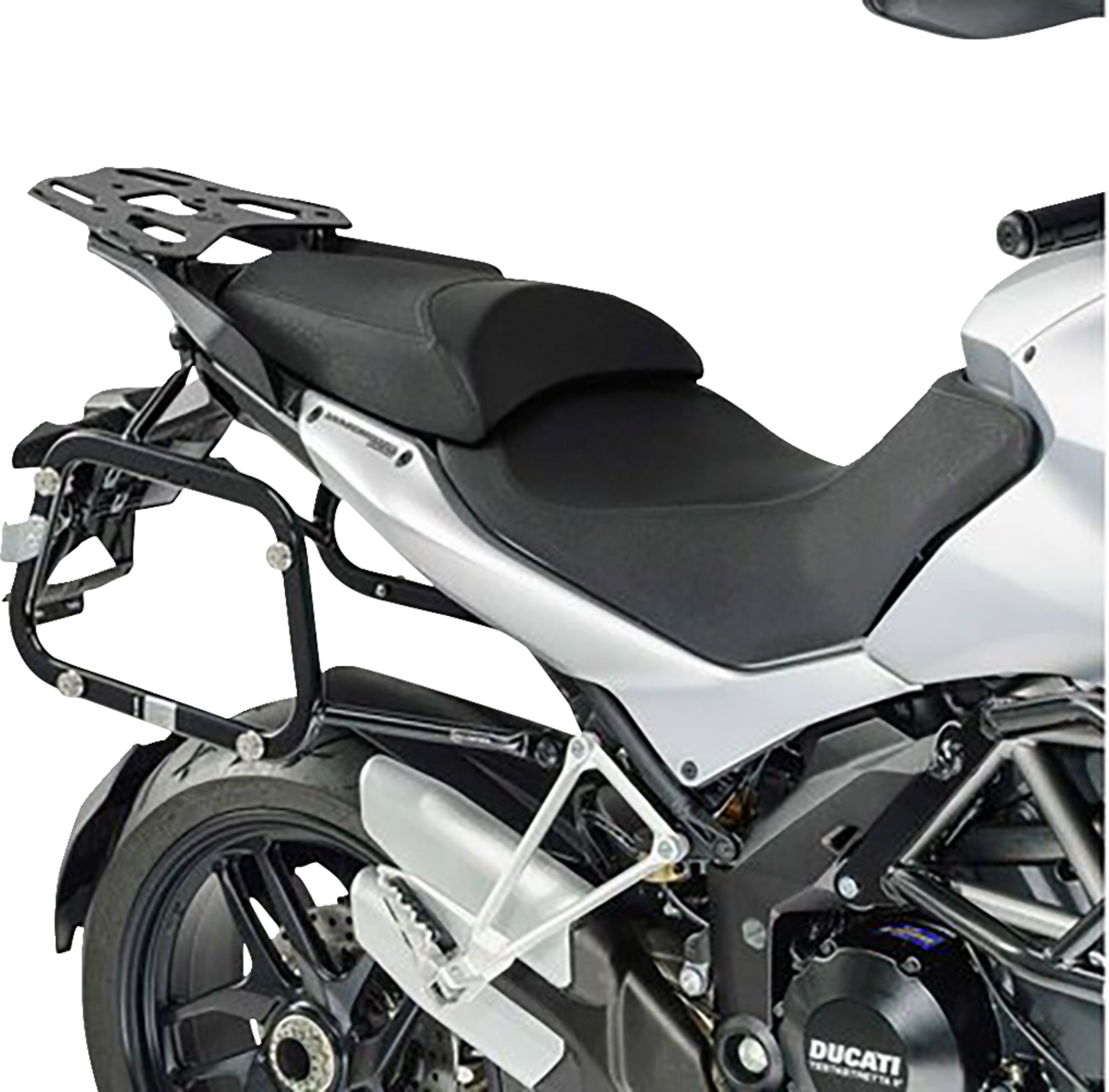 TRAX ADV Aluminum Case System - Silver - Ducati Multistrada 1200 \'10-\'14 2010 - 2014