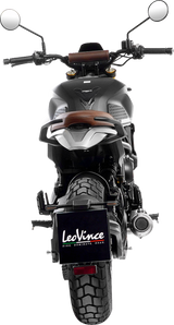 LV-10 Slip-On Muffler - Black Stainless Steel 2023 - 2024