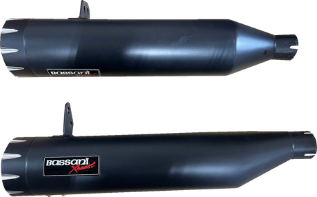 4\" Slip-On Mufflers - Black 2022 - 2023