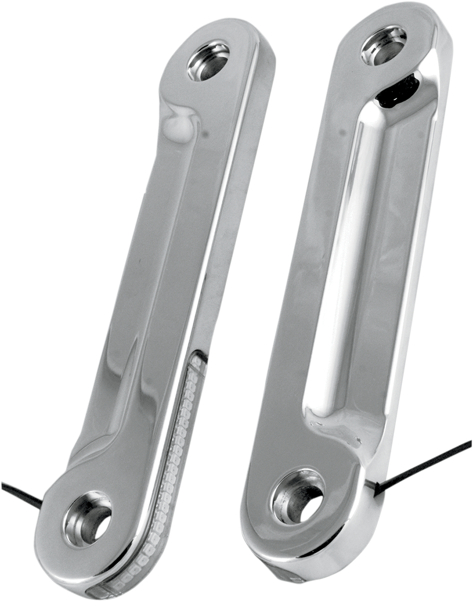 LED Front Signal Light - FLHX - Chrome/Clear 2006 - 2013