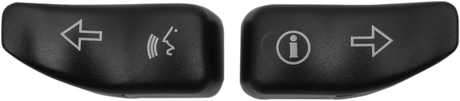 Turn Signal Switch Extension Caps - Black 2014 - 2025