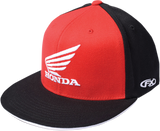 Honda Big Wing Flexfit® Hat - Red/Black - Small/Medium