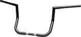 1-1/4\" Twin Peaks Touring Handlebar - 12\" - Black 2023 - 2024