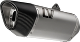 LV-14 R Slip-On Muffler - Stainless Steel - Z/Ninja 400/500 2024 - 2025
