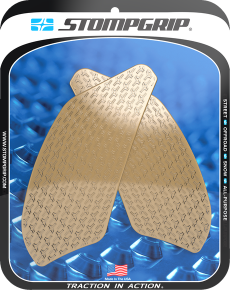 Traction Pad Tank Grips - Icon - Clear - G 310 R 2021 - 2025