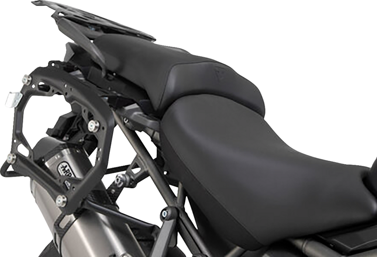 TRAX ADV Aluminum Case System - Silver - Triumph Tiger/Tiger Explorer 1200 \'12-\'21 2012 - 2021