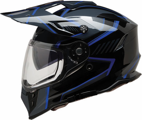 Range 2.0 Helmet - Voyager - Black/Blue - Medium