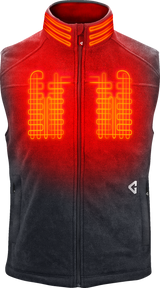 7V Thermite Fleece Heated Vest 2.0 - Gray - Medium