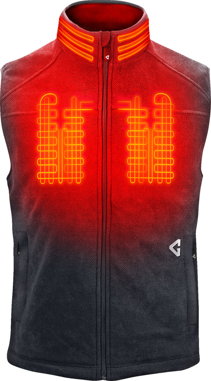 7V Thermite Fleece Heated Vest 2.0 - Gray - XL