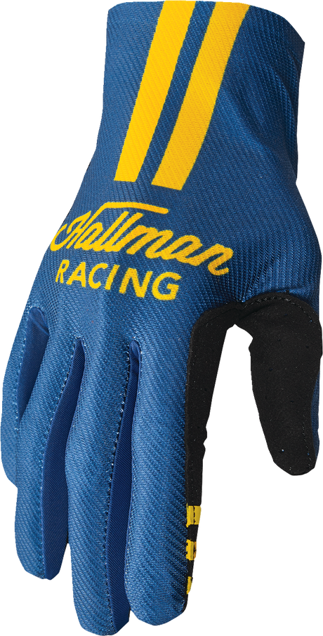 Mainstay Gloves - Roosted - Navy/Lemon - XS