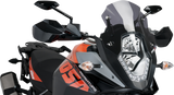 Race Windscreen - 12-3/8\" - Dark Smoke - KTM 2013 - 2019