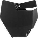 Front Number Plate - Black 2016 - 2023