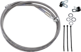 Brake Line - Front - +8\" - Stainless Steel 1988 - 2003