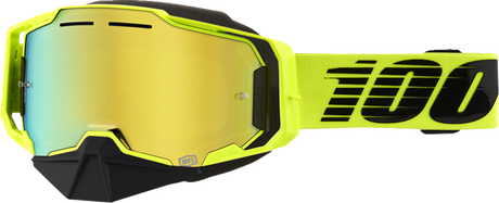 Armega Snow Goggles - Nuclear Citrus - Gold Mirror