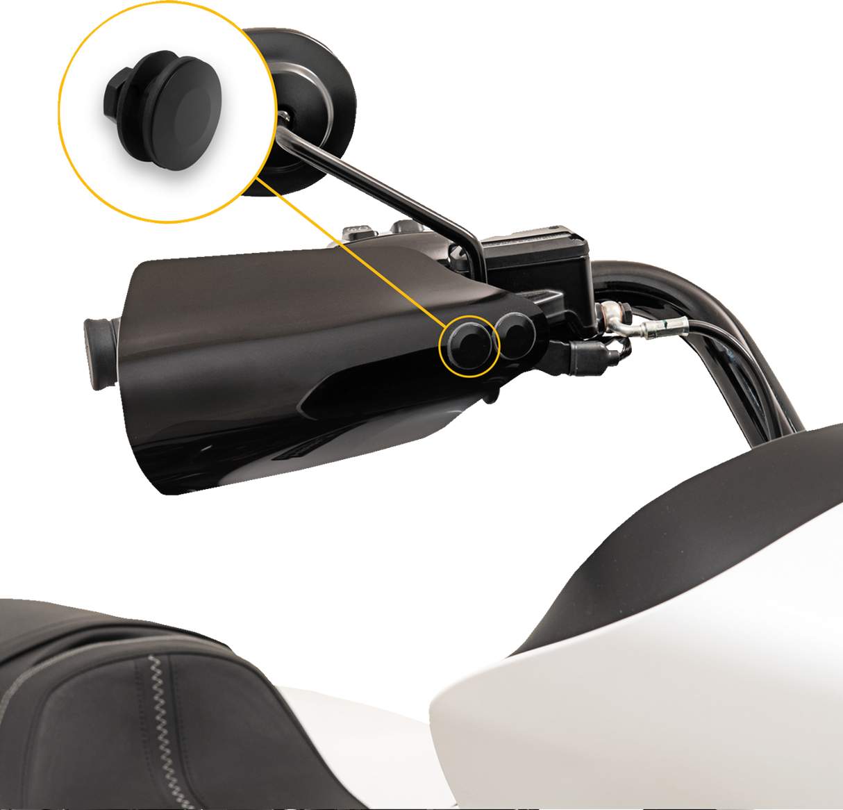 Attachment Assemby - Low-Profile - Black