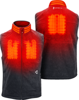 7V Thermite Fleece Heated Vest 2.0 - Gray - Small