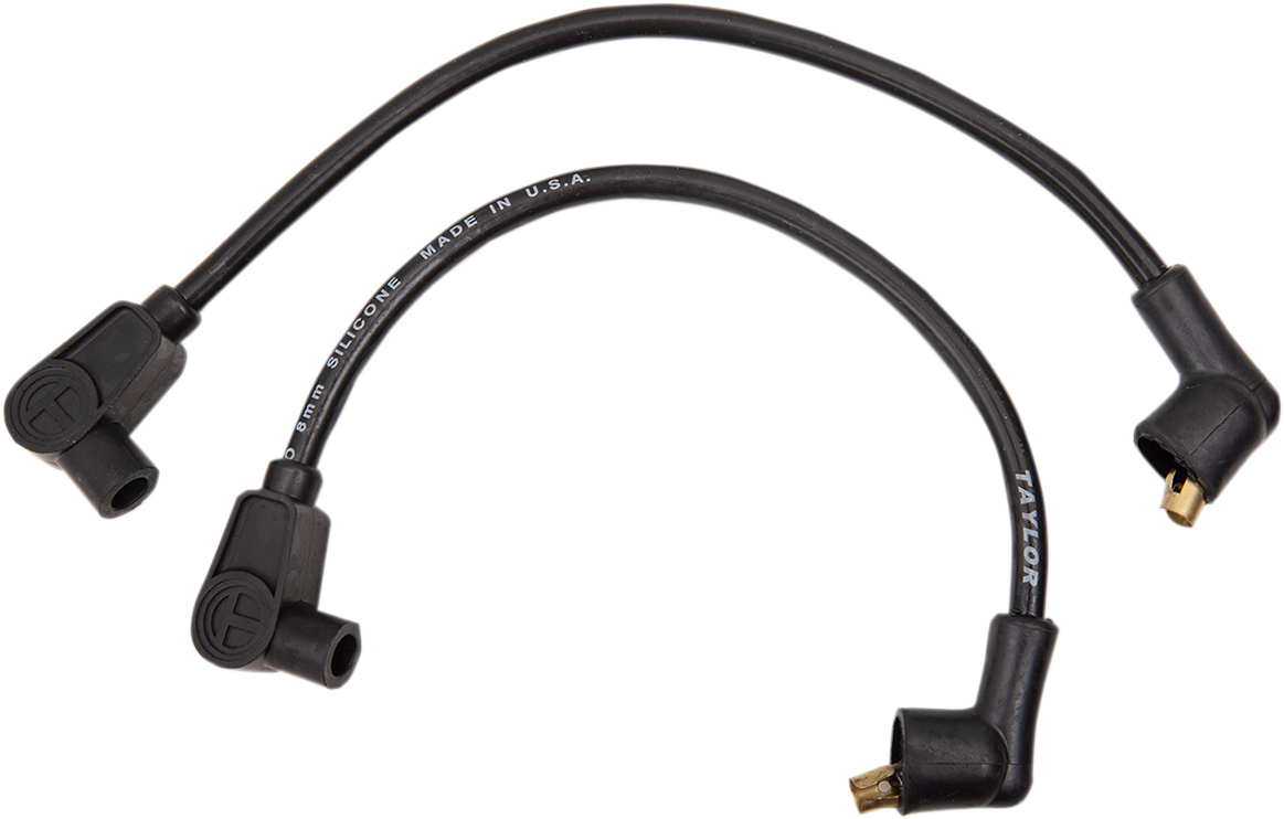 Spark Plug Wires - Black - FXR 1982 - 2000