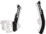 X-Grip Frame Guards - White/Black - Gas Gas | Husqvarna | KTM 2016 - 2023