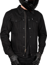 Highway v2 Denim Riding Jacket - Black - Medium