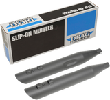 3-1/2\" Slashdown Slip-On Mufflers - Black 1999 - 2016