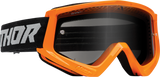 Combat Sand Goggle - Racer - Flo Orange/Gray - Smoke Lens