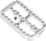 Brake Pedal Cover - Silver - Serrated 1999 - 2023