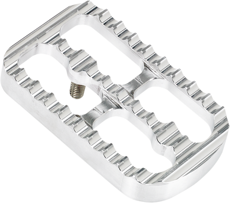 Brake Pedal Cover - Silver - Serrated 1999 - 2023