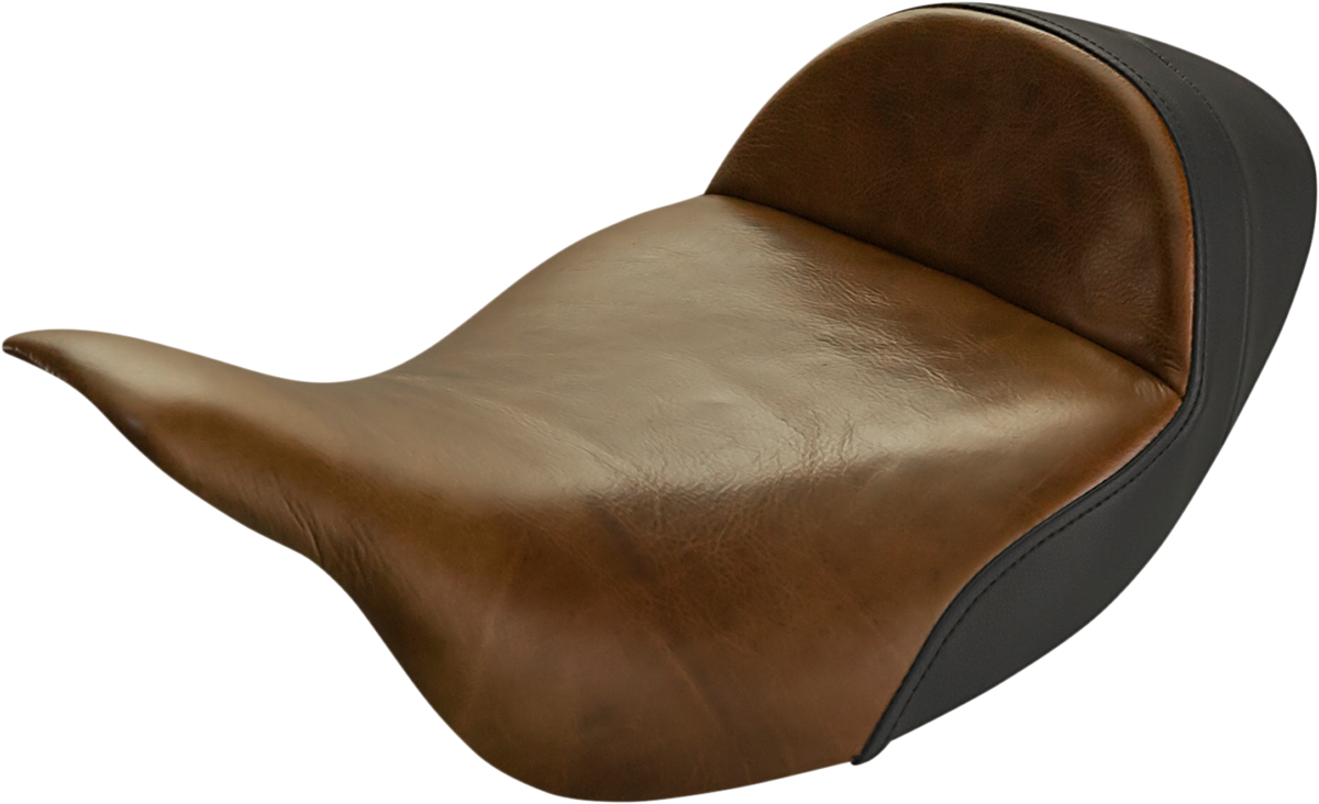 Lariat Solo Seat - Extended Reach - Distressed Brown - FL \'08-\'23 2008 - 2023