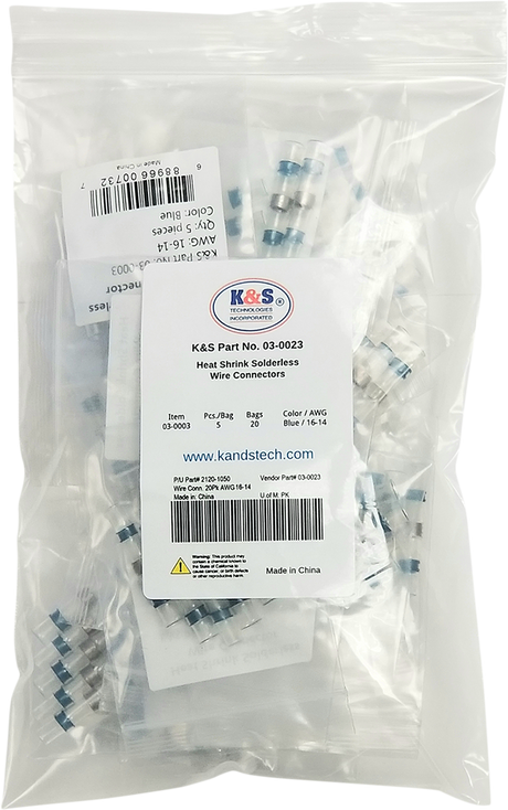 Wire Connector - 20PK - AWG 16-14