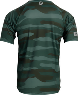 Assist Short-Sleeve Jersey - Camo Green - Large