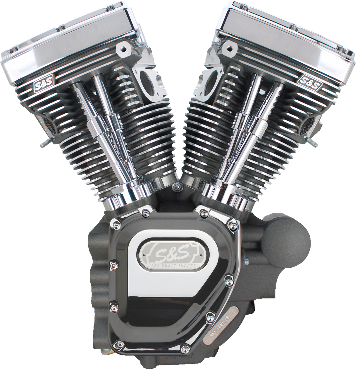 T124 Long Block Engine - Stone Gray - Touring 2007 - 2016