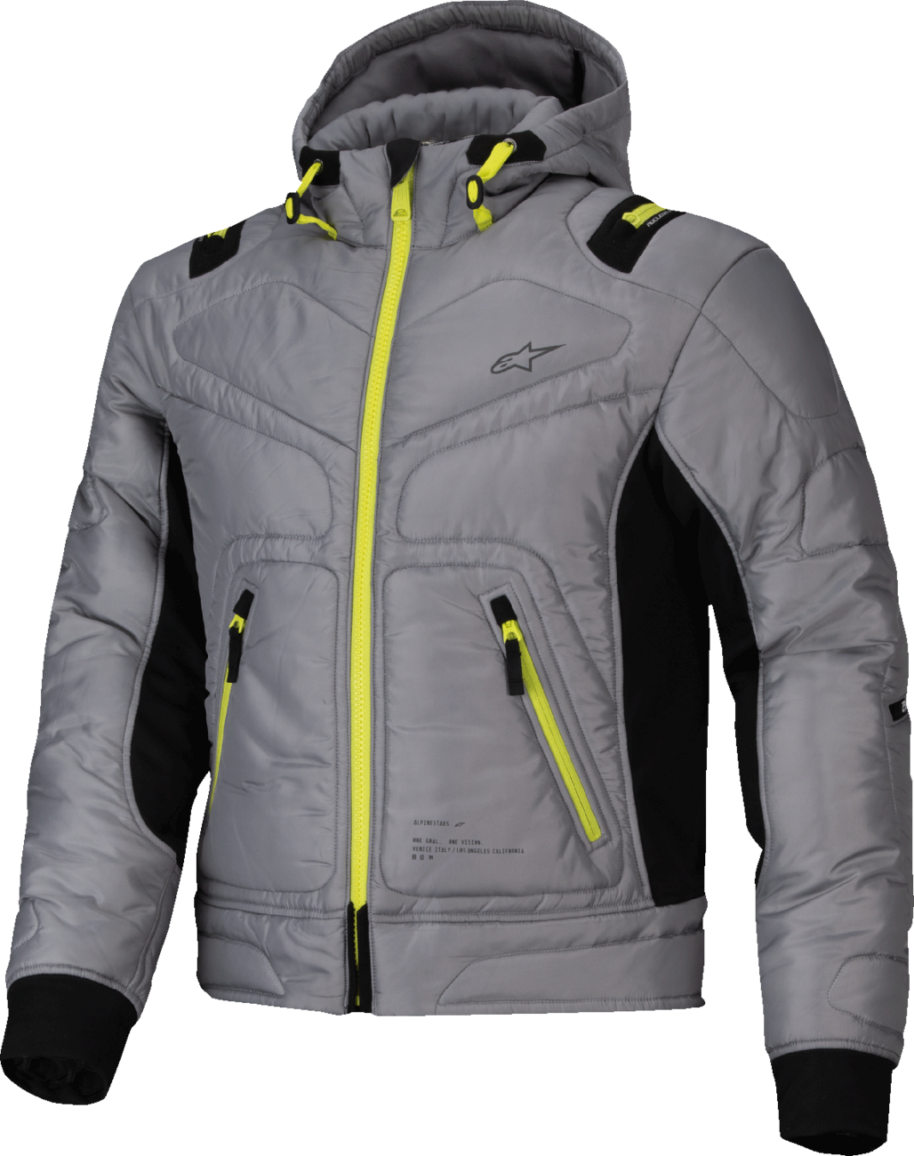 Mohobbs WP Jacket - Lunar Gray/Lime Punch - 2XL