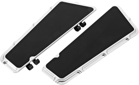 Driver Floorboards - Chrome - Beveled 1980 - 2022