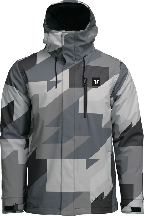 Brave Tour Jacket - Gray/Black Camo - Small