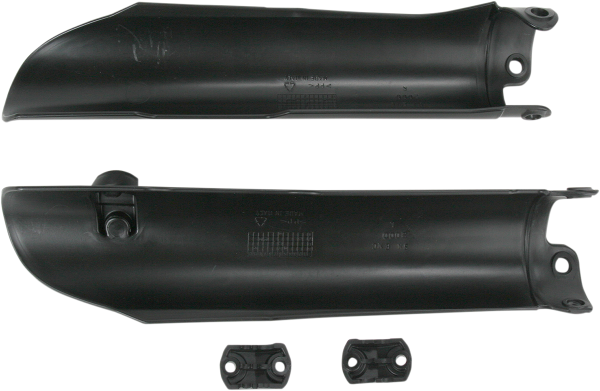 Lower Fork Covers for Inverted Forks - Black 2000 - 2007