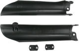 Lower Fork Covers for Inverted Forks - Black 2000 - 2007