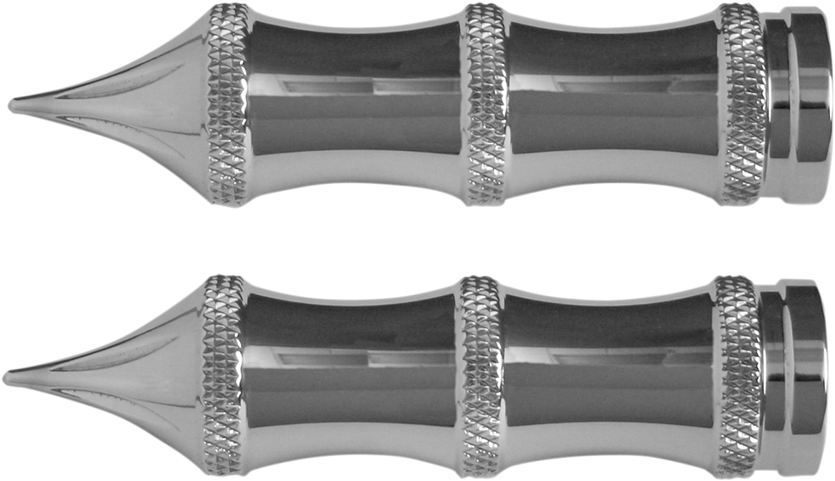 Toe Peg - Tribal - Chrome