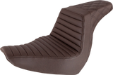 Step-Up Seat - Front Tuck-n-Roll/Rear Lattice Stitch - Brown 2018 - 2018