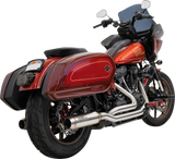 True Dual Performance Exhaust System with 4\" Muffler - Stainless Steel 2018 - 2023