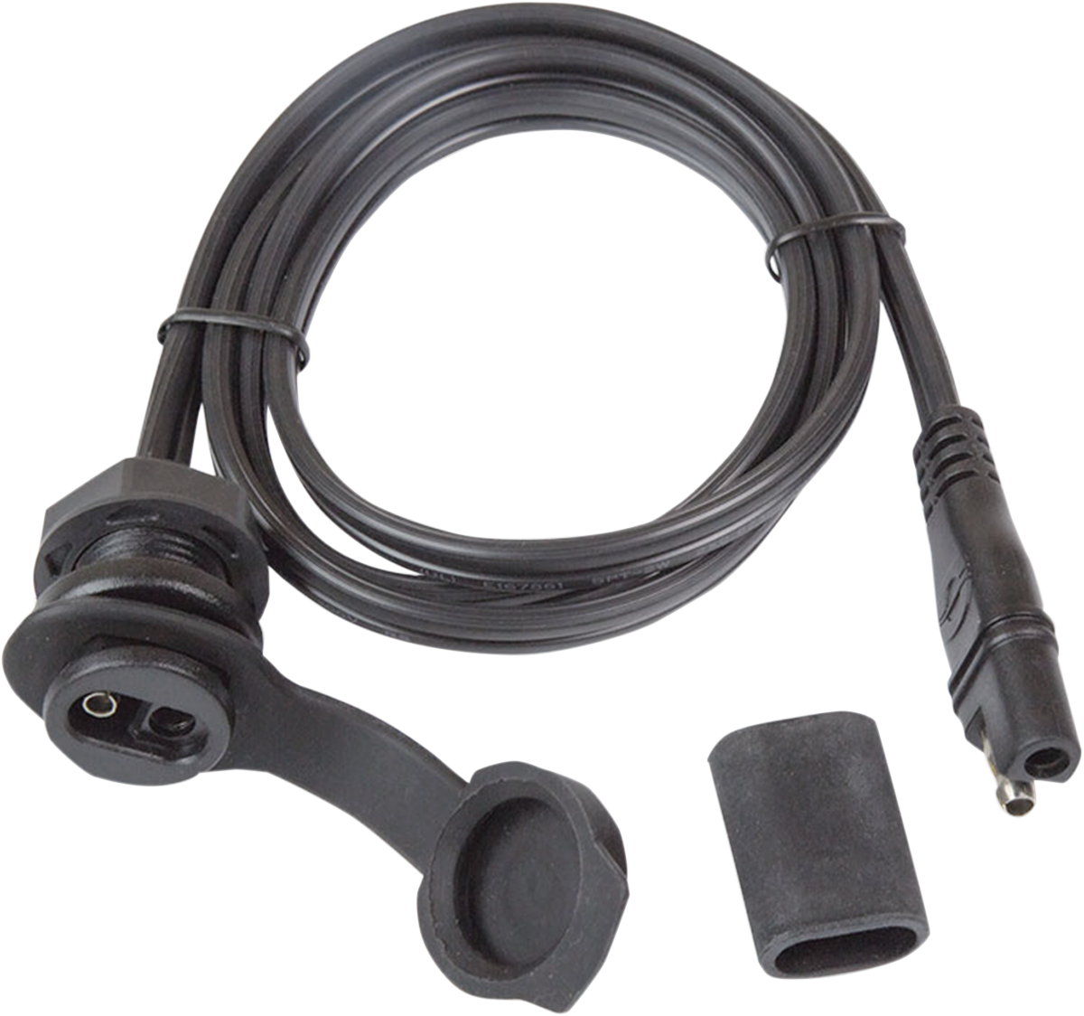 Weatherproof SAE Thin Panel Mount Socket O-40 - Long