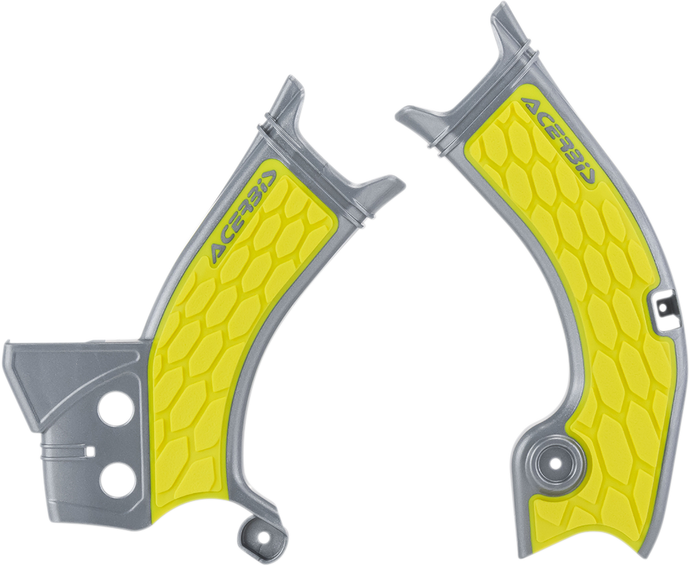 X-Grip Frame Guards - Gray/Yellow - RM-Z 250/450 2018 - 2023
