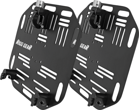 Flatbar Saddlebag Plates - RiggGear - Quick Release