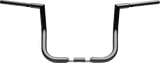1-1/4\" Twin Peaks Touring Handlebar - 12\" - Black 2023 - 2024