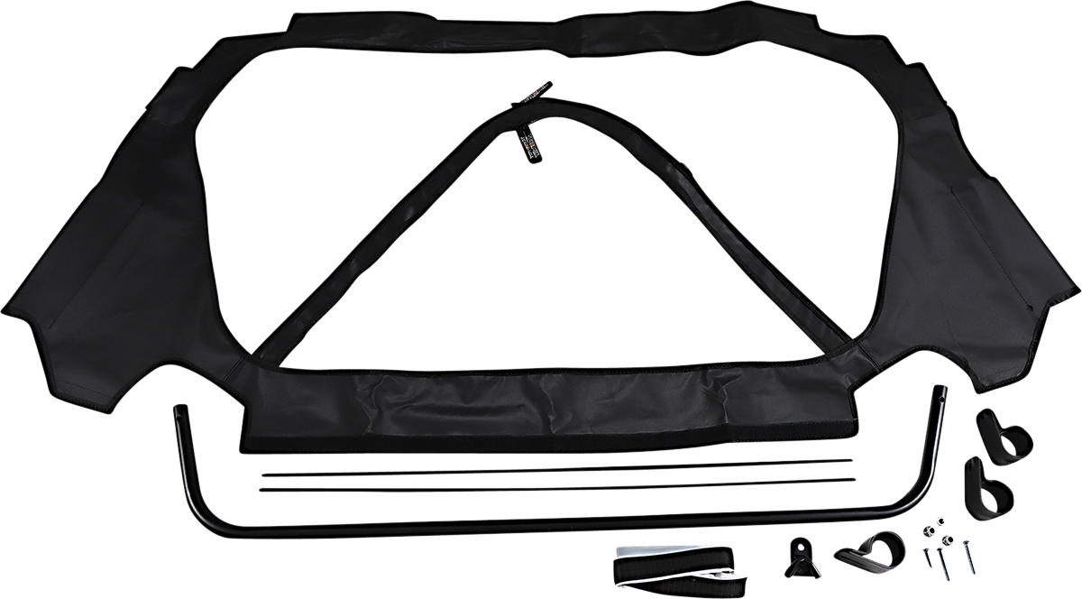 Soft Rear Windshield - Clear - Kawasaki KRX 1000 2020 - 2021