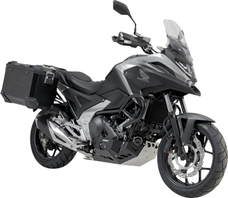 TRAX ADV Aluminum Case System - Black - Honda NC750 X \'20-\'24 2020 - 2024