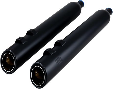 909 Uppercut Mufflers for \'95-\'16 FL - Black 1995 - 2016