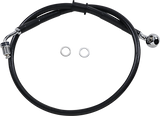 Brake Line - +4\" - Black - \'18-\'21 Softail 2018 - 2023