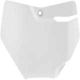 Front Number Plate - White 2016 - 2023