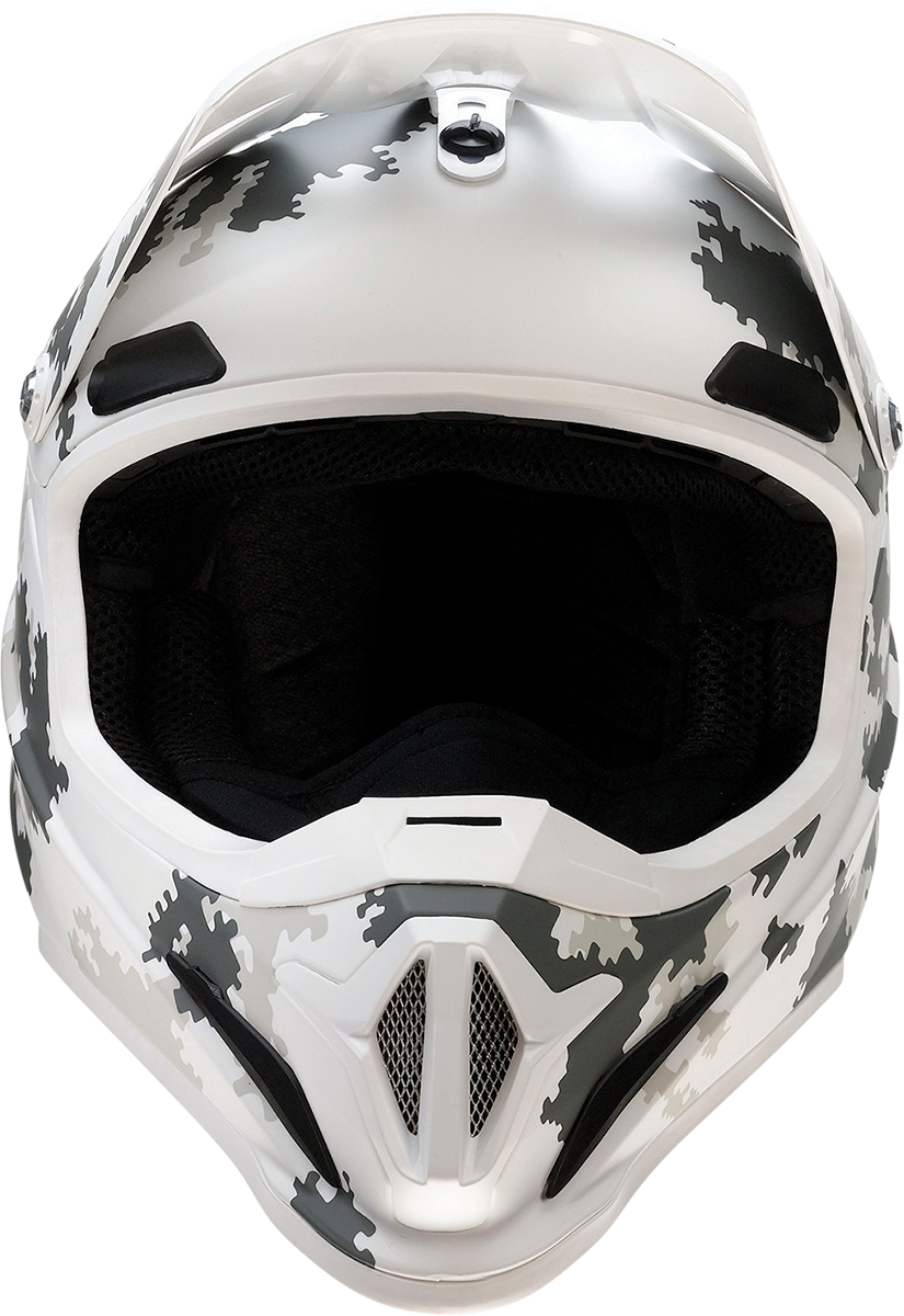 Rise Helmet - Snow Camo - White/Gray - 3XL